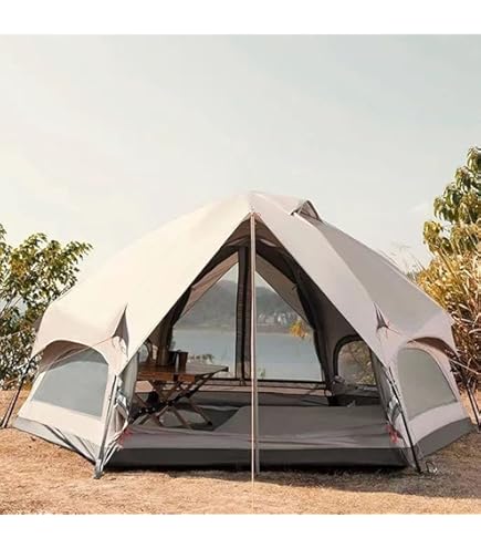 Amazon.co.jp: 【WNJAPAN】ドーム型ファミリーテント 6人用 就寝